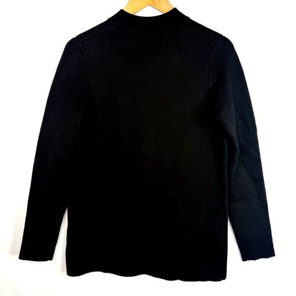 H By Halston Black One Button Cardigan Sweater S - Picture 2 of 9